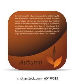 Autumn design vector