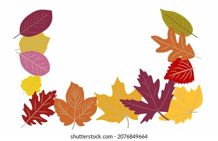 autumn design, vector graphic illustration