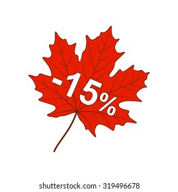 Autumn discount-15%