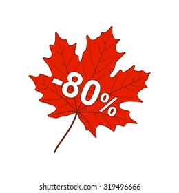 Autumn discount-80%