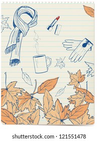 autumn doodles