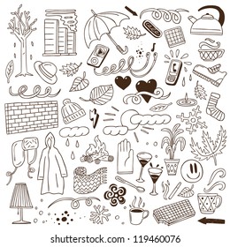 Autumn - doodles collection