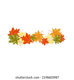 Autumn Element for creating great fall design. Vector illustration.