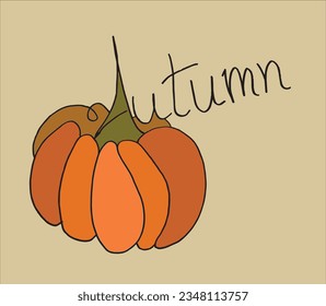 Autumn elements illustration image. 
Hand drawn image artwork of a autumn ornaments. 
Simple cute original logo.
Hand drawn vector illustration for posters, cards, t-shirts.