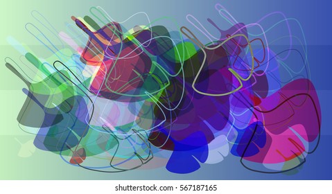 autumn elements template