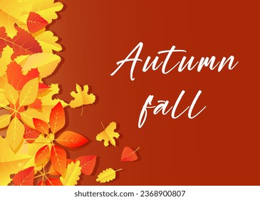 Autumn fall background  wallpaper  banner
