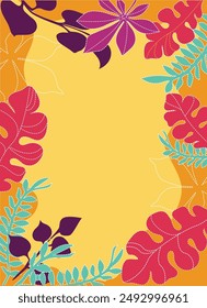 Autumn, fall banner, abstract background designs for story, fall sale, social media promotional content. Vector illustration