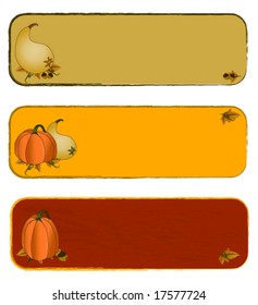 Autumn \ Fall Banners