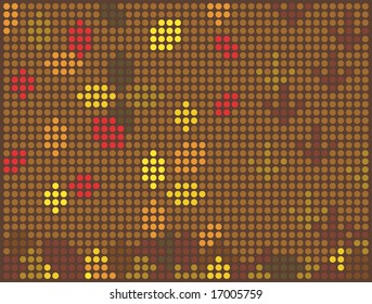 autumn or fall circle background