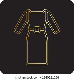 Autumn and fall clothes. Eps10 vector