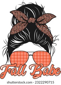 Autumn Fall Design. Fall Babe