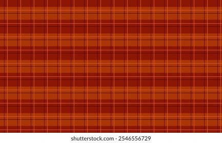 Autumn Fall Plaid Gingham Seamless Pattern Wallpaper Background Natural Fabric and Textile Design