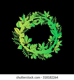autumn fall season vector design nature background