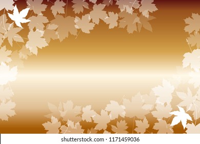 Autumn fallen leaves background material Wallpaper, maple leaves