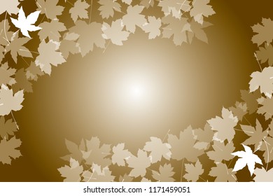 Autumn fallen leaves background material Wallpaper, maple leaves