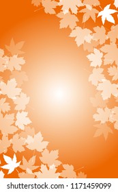 Autumn fallen leaves background material Wallpaper, maple leaves