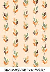 Autumn falling leaves. Autumnal foliage fall and popular leaf flying in wind. Autumn foliage cover template. Autumn design. Templates for placards, banners, flyers, presentations, reports