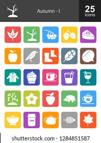 Autumn Filled Icons