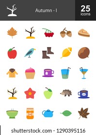 Autumn Flat Icons