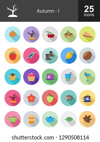 Autumn Flat Icons