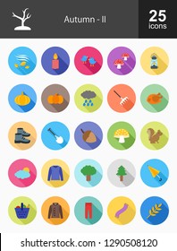 Autumn Flat Icons