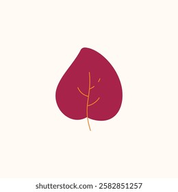 Autumn Flora Simple Illustration for design needs, Landing Pages, Animation, Apps, Presentations, Content Creator and other Promotions