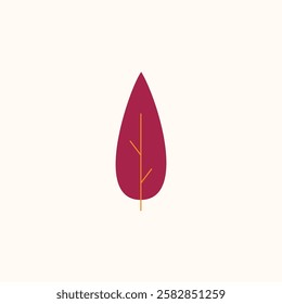 Autumn Flora Simple Illustration for design needs, Landing Pages, Animation, Apps, Presentations, Content Creator and other Promotions