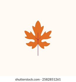 Autumn Flora Simple Illustration for design needs, Landing Pages, Animation, Apps, Presentations, Content Creator and other Promotions