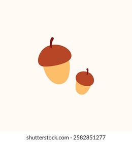 Autumn Flora Simple Illustration for design needs, Landing Pages, Animation, Apps, Presentations, Content Creator and other Promotions