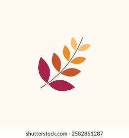 Autumn Flora Simple Illustration for design needs, Landing Pages, Animation, Apps, Presentations, Content Creator and other Promotions