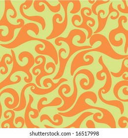 Autumn floral background