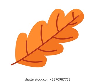 Autumn Floral Leaf Vector Illustration