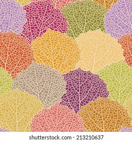 Autumn floral pattern