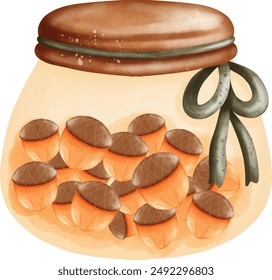 Autumn food, autumn clipart, fall.
