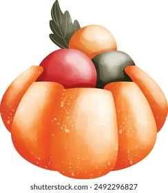 Autumn food, autumn clipart, fall.