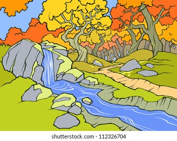 Autumn forest