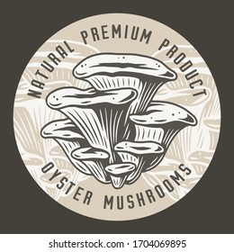 Autumn Forest Oyster Mushroom Picking, Vegetarian Menu