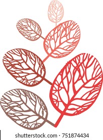 autumn forest textile print