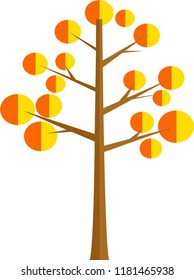 Autumn Forest Tree Vector