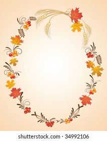 Autumn frame
