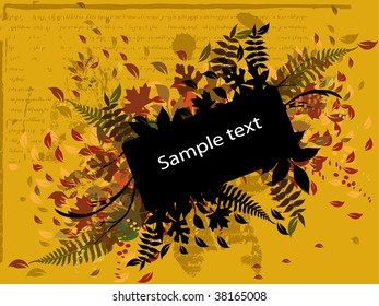Autumn frame