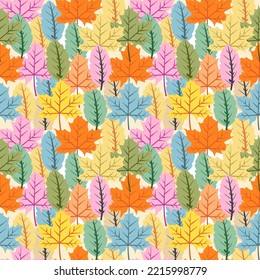 Herbstbild-Vorlage. Der dekorative Herbst ist flach. Design Elemente für Hochzeitseinladung, Geburtstag, Tapete, Grußkarte. Vektorgrafik von Symbolen