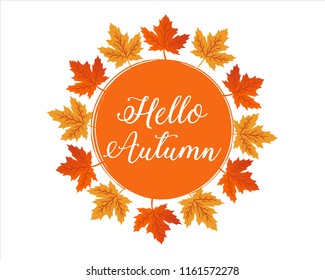 AUTUMN FRAME VECTOR
