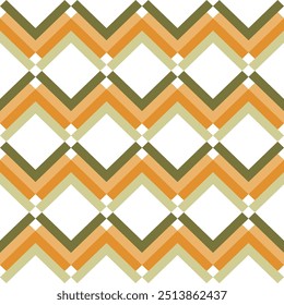 Autumn geometric patterns. 70s Retro Seamless Pattern . 60s and 70s Retro style and Aesthetic. Colorful retro design.