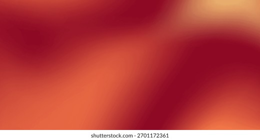 Plano de fundo do gradiente de outono. Textura de queda abstrata com cores vermelhas, laranja, amarelas. Faixa de gradação suave de vetor brilhante.