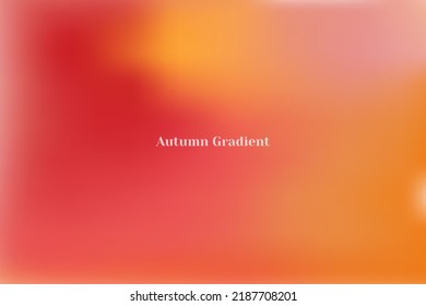 Autumn gradient red orange abstract background   Warm earth tone gradient blur colorful fluid gradient abstract design wallpaper presentation template