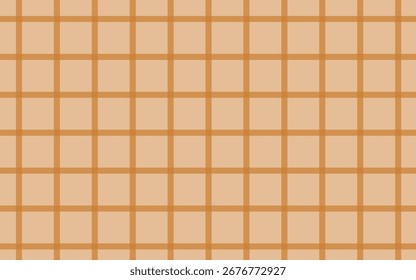 Autumn grid background seamles pattern. Perfect for creating fall retro vibe design. Use for backdrops, packaging, scrapbooking, and any project needing a warm, traditional feel