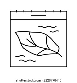 autumn halloween line icon vector. autumn halloween sign. isolated contour symbol black illustration