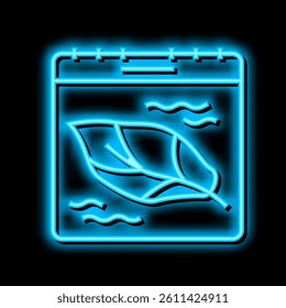 autumn halloween neon light sign vector. autumn halloween illustration