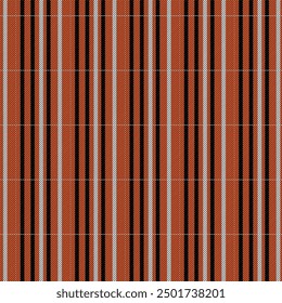  Autumn and Halloween Seamless Plaid , Gingham Pattern, Regular, Vector, Illustration, Fabric, Texture Orange, Black, Colorful Repeating ,  Illustration Design